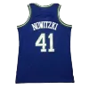 Men's Dallas Mavericks Nowitzki #41 NBA Classic Jersey 1998/99 - buybasketballnow.net