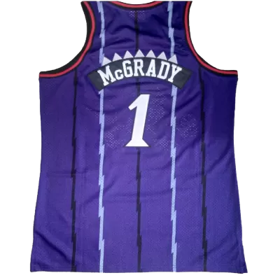 Men's Toronto Raptors McGrady #1 NBA Classic Jersey 1998/99 - buybasketballnow.net