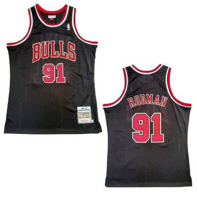 Men's Chicago Bulls Rodman #91 Swingman NBA Classic Jersey 1997/98 - buybasketballnow.net