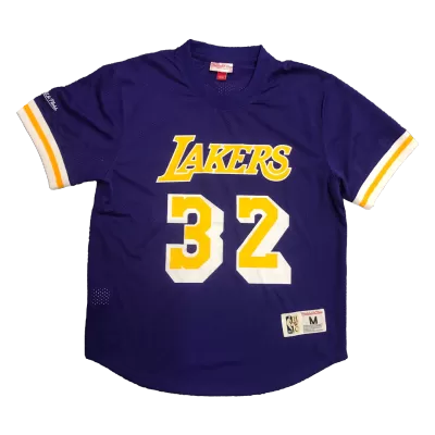 Men's Los Angeles Lakers Earvin Johnson #32 NBA Classic Jersey - buybasketballnow.net