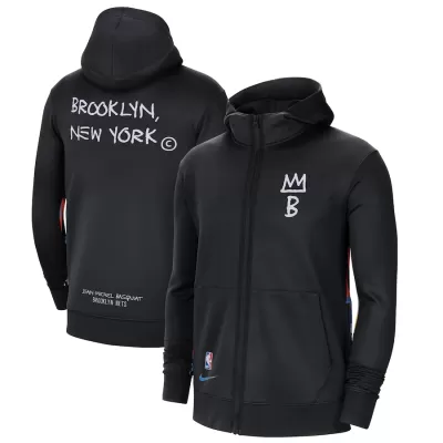 Adult Brooklyn Nets Hoodie Jacket NBA Jersey - buybasketballnow.net