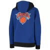 Adult New York Knicks Hoodie Jacket NBA Jersey - buybasketballnow.net