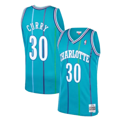 Men's Charlotte Hornets Dell Curry #30 Swingman NBA Classic Jersey 1992/93 - buybasketballnow.net