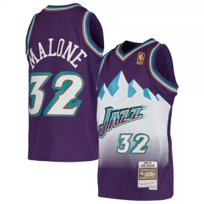 Men's Utah Jazz Karl Malone #32 NBA Classic Jersey 1991/92 - buybasketballnow.net