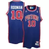 Men's Detroit Pistons Rodman #10 Swingman NBA Classic Jersey - buybasketballnow.net