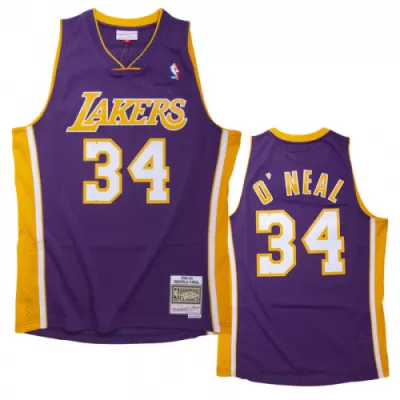 Men's Los Angeles Lakers Lakers O'NEAL #34 Swingman NBA Classic Jersey 1999/00 - buybasketballnow.net