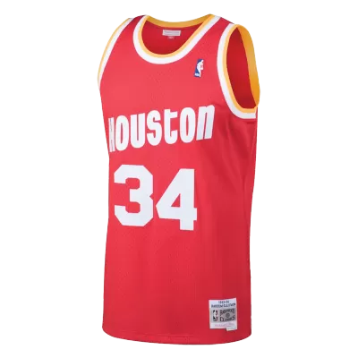 Men's Houston Rockets Hakeem Olajuwon #34 Swingman NBA Classic Jersey 1993/94 - buybasketballnow.net