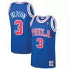 Men's Philadelphia 76ers Iverson #3 NBA Classic Jersey 1996/97 - buybasketballnow.net