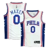 Men's Philadelphia 76ers Tyrese Maxey #0 Swingman NBA Jersey - Icon Edition 2021/22 - buybasketballnow.net