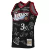 Men's Philadelphia 76ers Allen Iverson #3 Swingman NBA Classic Jersey 97-98 - buybasketballnow.net