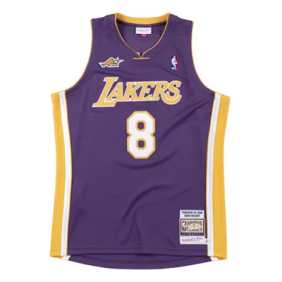 Men's Los Angeles Lakers Kobe Bryant #8 NBA Classic Jersey 00-01 - buybasketballnow.net