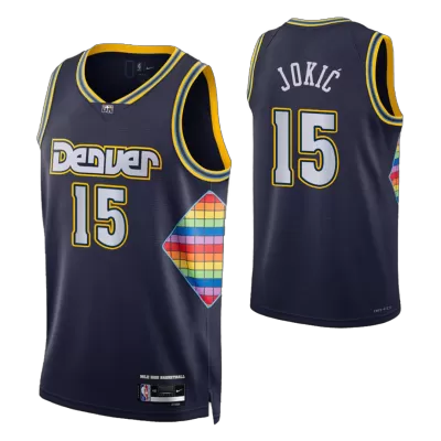 Men's Denver Nuggets Nikola Jokic #15 Swingman NBA Jersey - City Edition 2021/22 - buybasketballnow.net