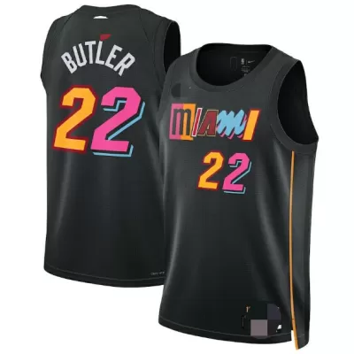 Men's Miami Heat Jimmy Butler #22 Swingman NBA Jersey - City Edition 2021/22 - buybasketballnow.net