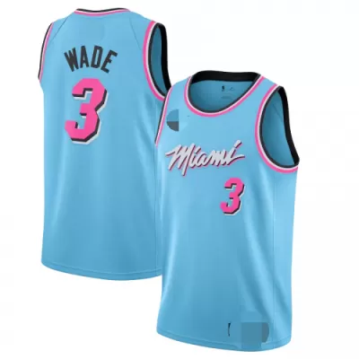 Men's Miami Heat Dwyane Wade #3 Swingman NBA Jersey - City Edition 2019/20 - buybasketballnow.net