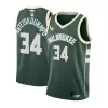 Men's Milwaukee Bucks Antetokounmpo #34 Swingman NBA Jersey - buybasketballnow.net