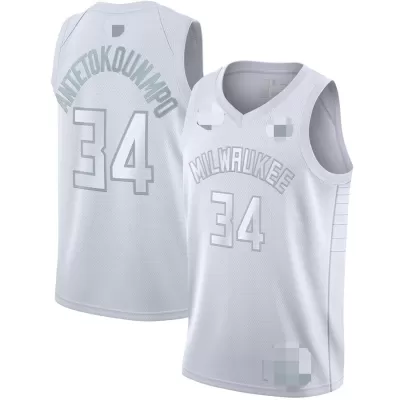 Men's Milwaukee Bucks Antetokounmpo #34 MVP NBA Jersey - buybasketballnow.net