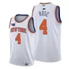 Men's New York Knicks Derrick Rose #4 Swingman NBA Jersey - Association Edition2020/21 - buybasketballnow.net