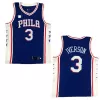 Men's Philadelphia 76ers Iverson #3 Swingman NBA Jersey - Icon Edition - buybasketballnow.net