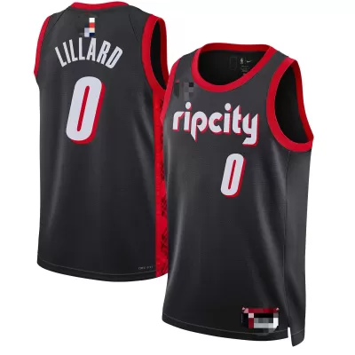 Men's Portland Trail Blazers Damian Lillard #0 Swingman NBA Jersey - City Edition 2021/22 - buybasketballnow.net