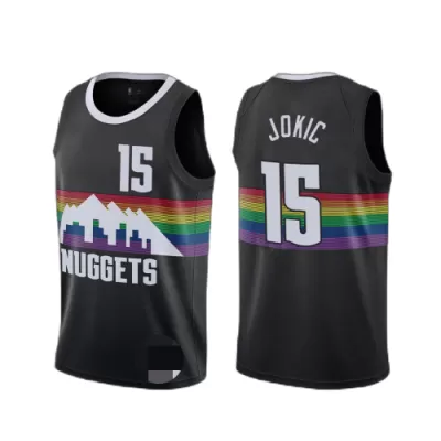 Men's Denver Nuggets Jokic #15 Swingman NBA Jersey - City Edition - buybasketballnow.net