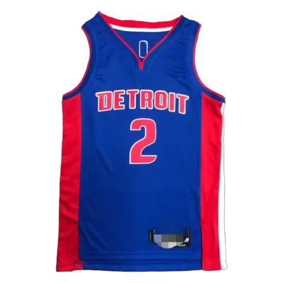 Men's Detroit Pistons Cade Cunningham #2 Swingman NBA Jersey - Icon Edition 2021/22 - buybasketballnow.net