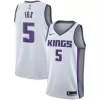 Men's Sacramento Kings De'Aaron Fox #5 Swingman NBA Jersey - Association Edition2021/22 - buybasketballnow.net