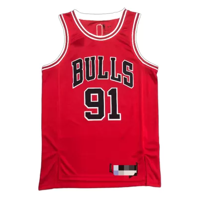 Men's Chicago Bulls Dennis Rodman #91 Swingman NBA Jersey - Icon Edition 2021 - buybasketballnow.net