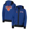 Adult New York Knicks Hoodie Jacket NBA Jersey - buybasketballnow.net