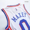 Men's Philadelphia 76ers Tyrese Maxey #0 Swingman NBA Jersey - Icon Edition 2021/22 - buybasketballnow.net