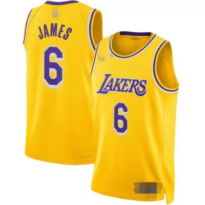 Men's Los Angeles Lakers LeBron James #6 Swingman NBA Jersey - Icon Edition 2022/23 - buybasketballnow.net