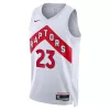 Men's Toronto Raptors Fred VanVleet #23 Swingman NBA Jersey - Association Edition2022 - buybasketballnow.net