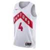 Men's Toronto Raptors Scottie Barnes #4 Swingman NBA Jersey - Association Edition2022/23 - buybasketballnow.net