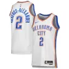 Men's Oklahoma City Thunder Shai Gilgeous-Alexander #2 Swingman NBA Jersey - Association Edition22/23 - buybasketballnow.net