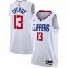 Men's Los Angeles Clippers Paul George #13 Swingman NBA Jersey - Association Edition22/23 - buybasketballnow.net