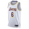 Men's Los Angeles Lakers LeBron James #6 Swingman NBA Jersey - Association Edition2022/23 - buybasketballnow.net