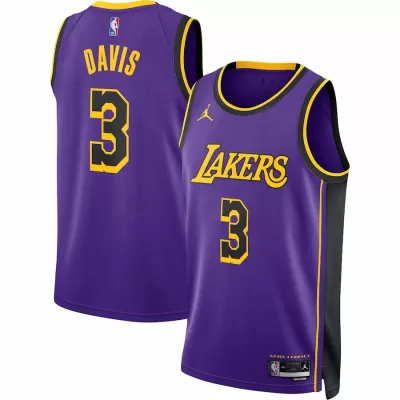 Men's Los Angeles Lakers Anthony Davis #3 Swingman NBA Jersey - Statement Edition 22/23 - buybasketballnow.net