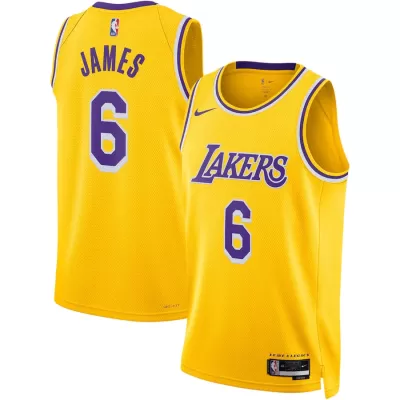 Men's Los Angeles Lakers LeBron James #6 Swingman NBA Jersey - Icon Edition 2022/23 - buybasketballnow.net