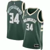 Men's Milwaukee Bucks Bucks Antetokounmpo #34 Swingman NBA Jersey - Icon Edition 2022/23 - buybasketballnow.net