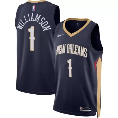 Men's New Orleans Pelicans Zion Williamson #1 NBA Jersey - Icon Edition 22/23 - buybasketballnow.net