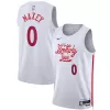 Men's Philadelphia 76ers Tyrese Maxey #0 Swingman NBA Jersey - City Edition 22/23 - buybasketballnow.net