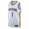 Men's New Orleans Pelicans Zion Williamson #1 NBA Jersey - Association Edition22/23 - buybasketballnow.net