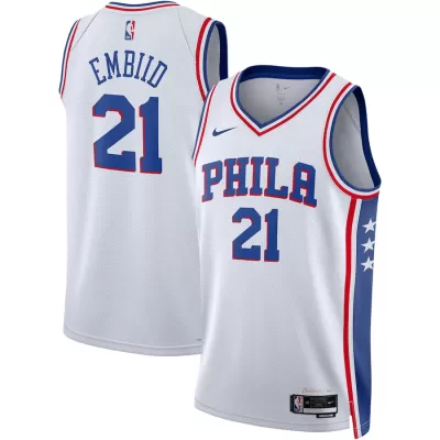 Men's Philadelphia 76ers Joel Embiid #21 Swingman NBA Jersey - Association Edition22/23 - buybasketballnow.net