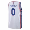 Men's Philadelphia 76ers Tyrese Maxey #0 Swingman NBA Jersey - Association Edition22/23 - buybasketballnow.net