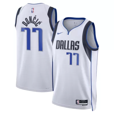 Men's Dallas Mavericks Luka Doncic #77 Swingman NBA Jersey - Association Edition2022/23 - buybasketballnow.net