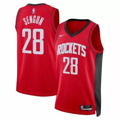 Men's Houston Rockets Alperen Sengun #28 Swingman NBA Jersey - Icon Edition 2022/23 - buybasketballnow.net