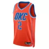 Men's Oklahoma City Thunder Shai Gilgeous-Alexander #2 Swingman NBA Jersey - Statement Edition 2022/23 - buybasketballnow.net