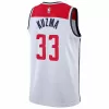 Men's Washington Wizards Kyle Kuzma #33 Swingman NBA Jersey - Association Edition2022/23 - buybasketballnow.net