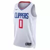 Men's Los Angeles Clippers Russell Westbrook #0 Swingman NBA Jersey - Association Edition2022/23 - buybasketballnow.net