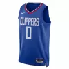 Men's Los Angeles Clippers Russell Westbrook #0 Swingman NBA Jersey - Icon Edition 2022/23 - buybasketballnow.net