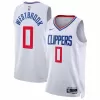 Men's Los Angeles Clippers Russell Westbrook #0 Swingman NBA Jersey - Association Edition2022/23 - buybasketballnow.net